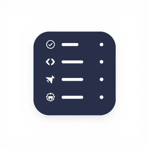 Navigation menu icon indicating clear and consistent navigation