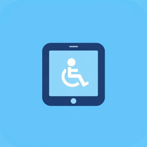 Screen reader icon representing compatibility with screen reader software